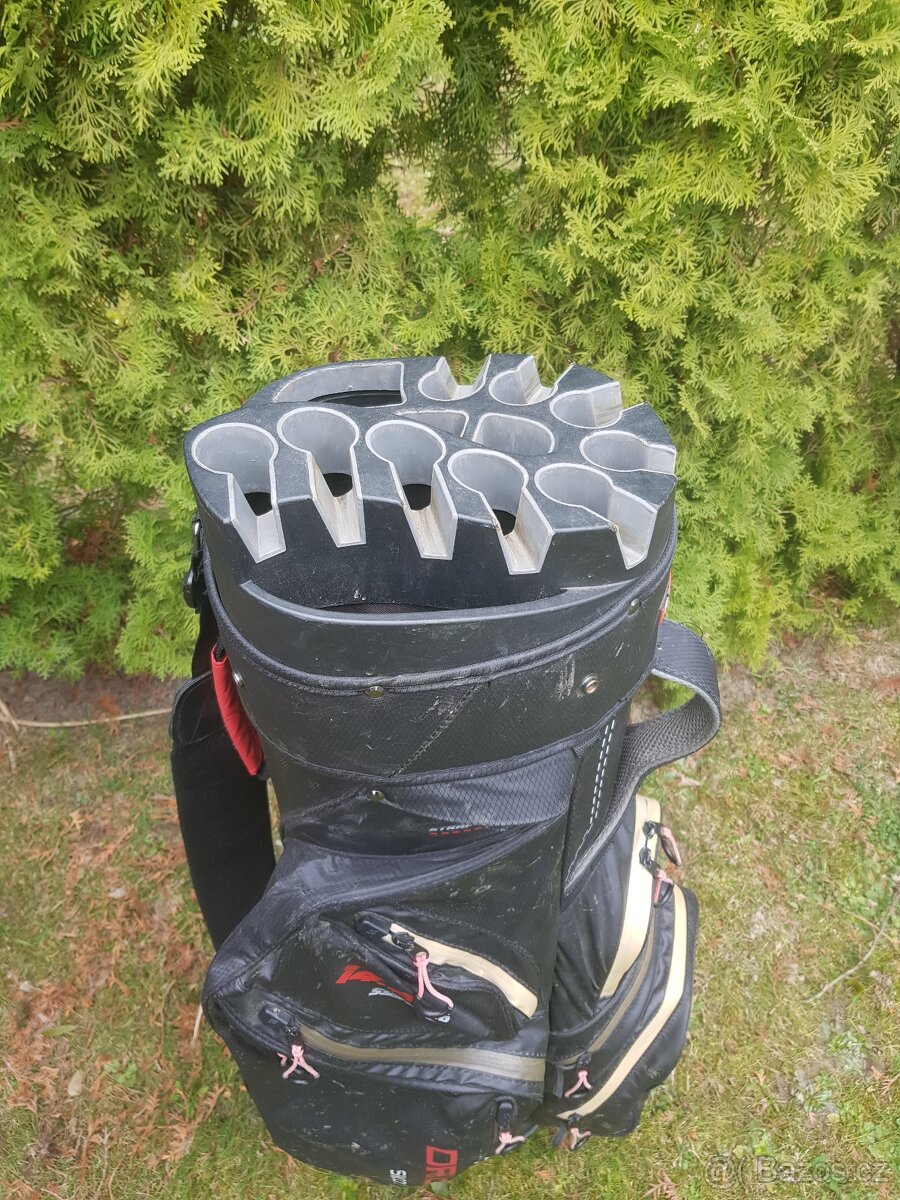 Golfový vozík 2×golf bag - 9