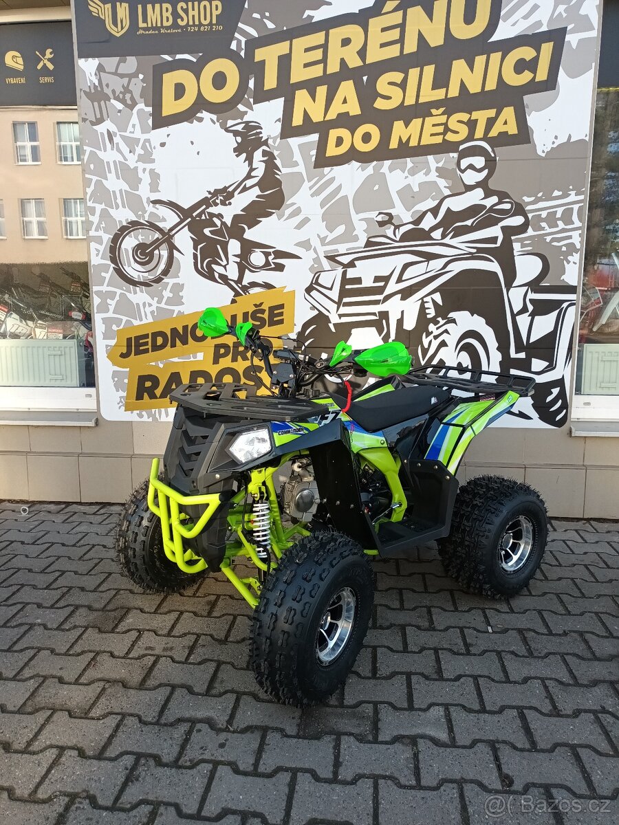 Dětská čtyřkolka COMMANDER 125CC - 3GR zelená - 9
