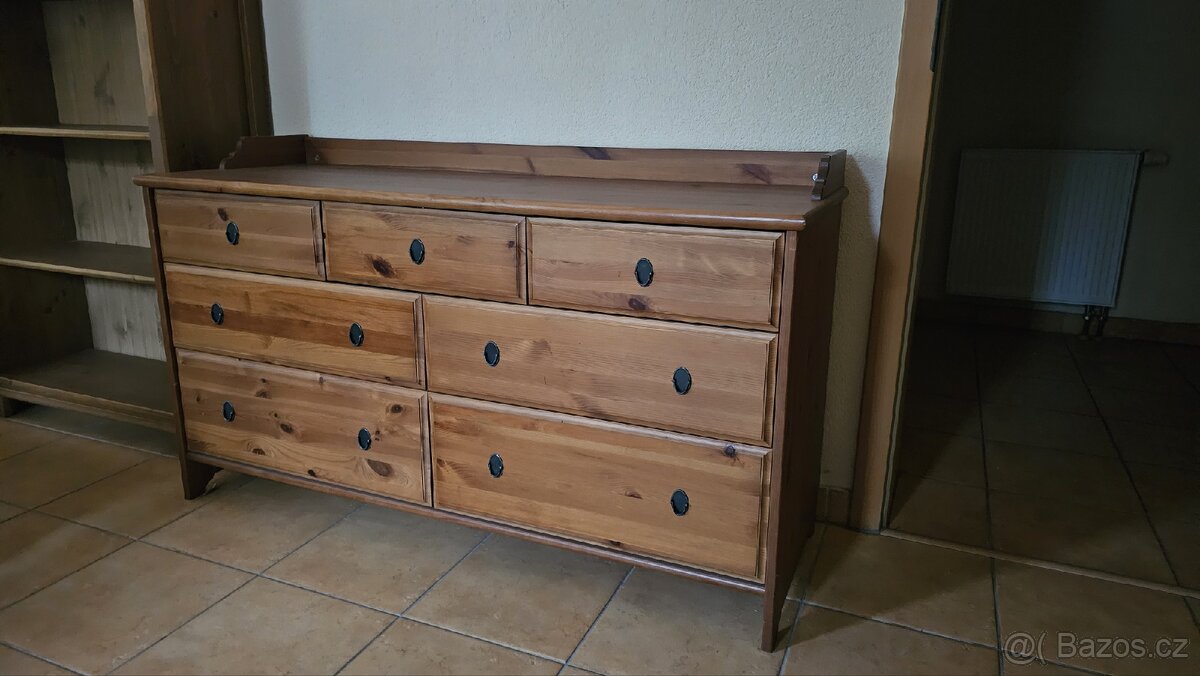 Nábytek Set. IKEA MARKÖR. Mořidlo antik. - 9