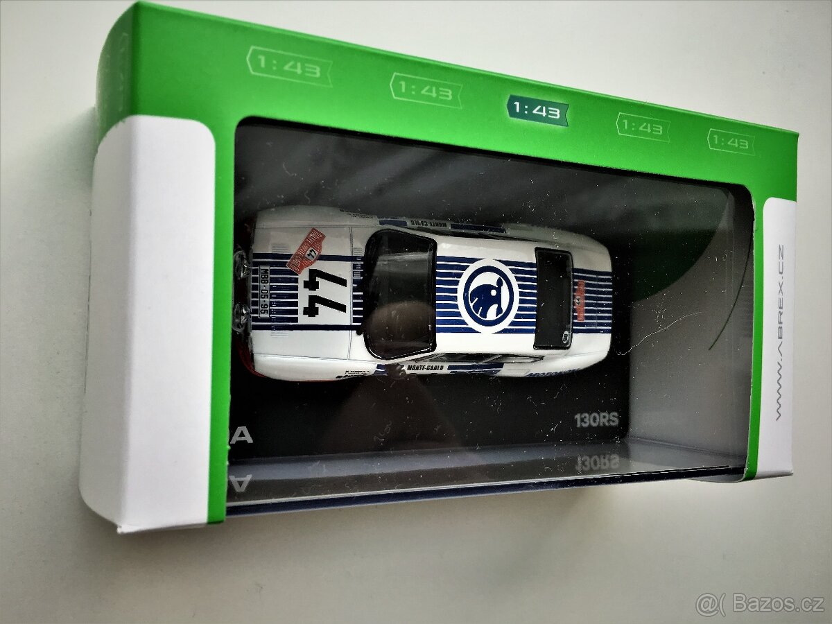 Model ŠKODA 130RS "RMC 1977" č 44 Abrex 1/43 - 9