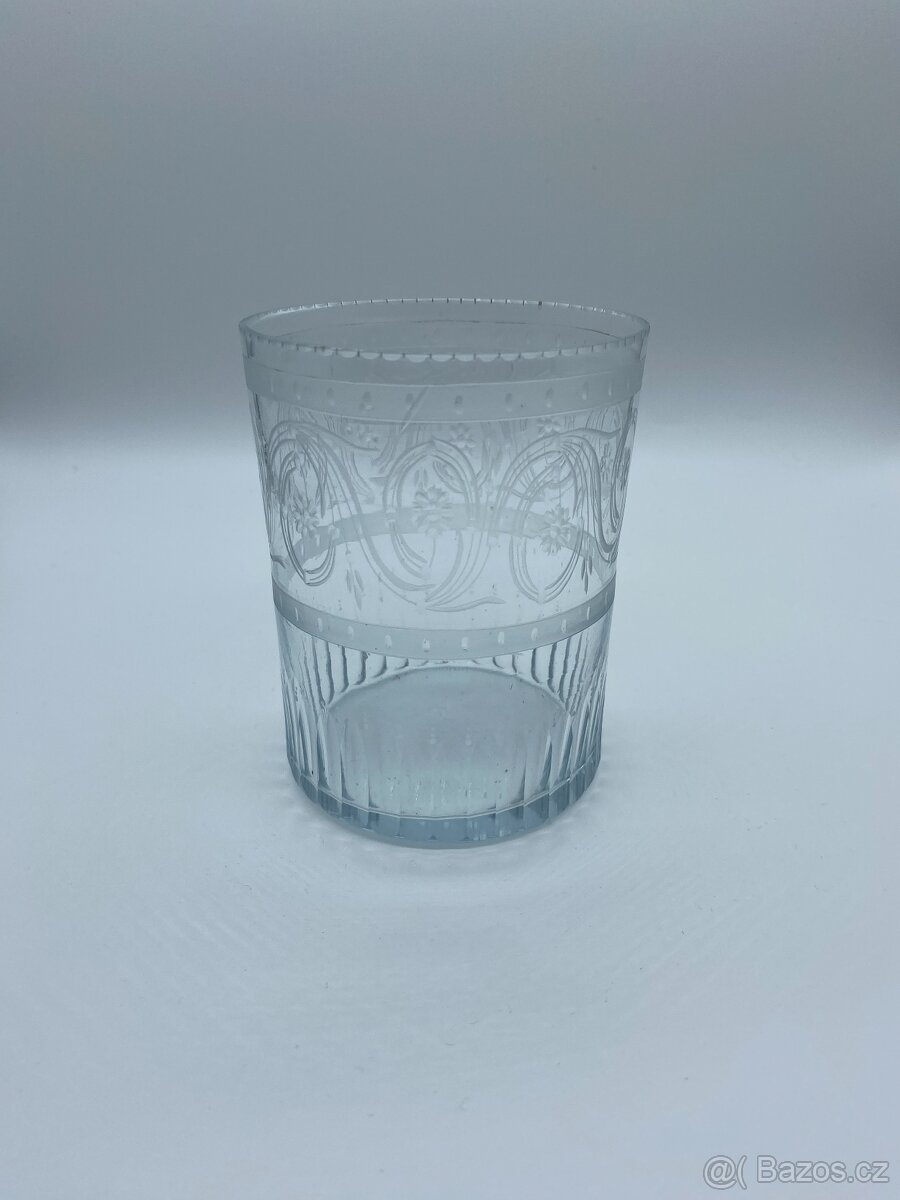 Sběratel nabízí staré empírové sklo - 9