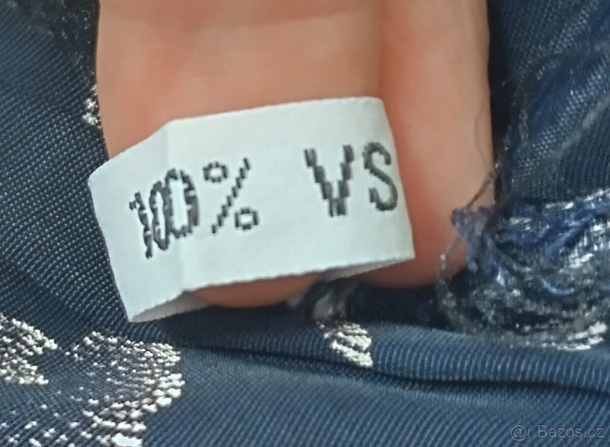 Letní šaty dlouhé kytičkované s rukávkem - 9