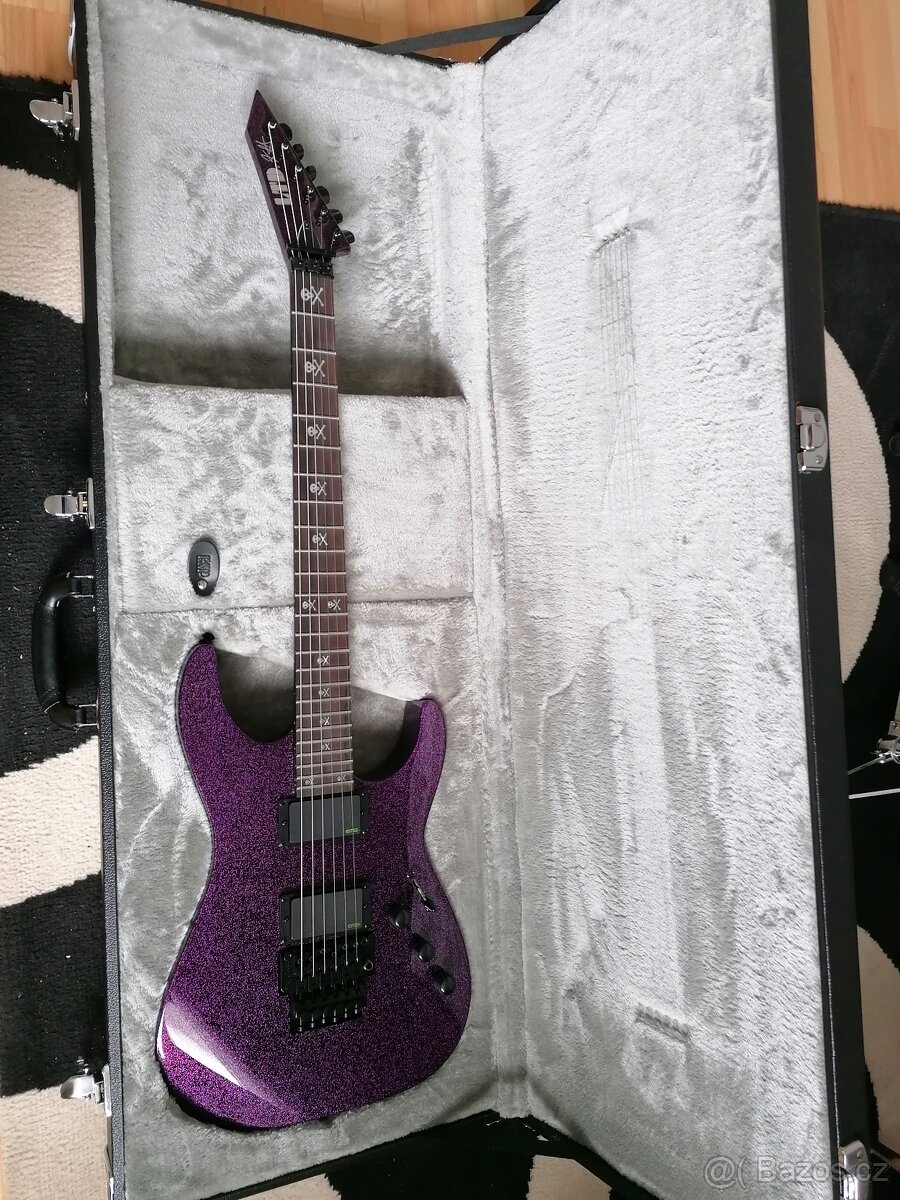 ESP LTD KH-602 PURPLE SPARKLE - 9