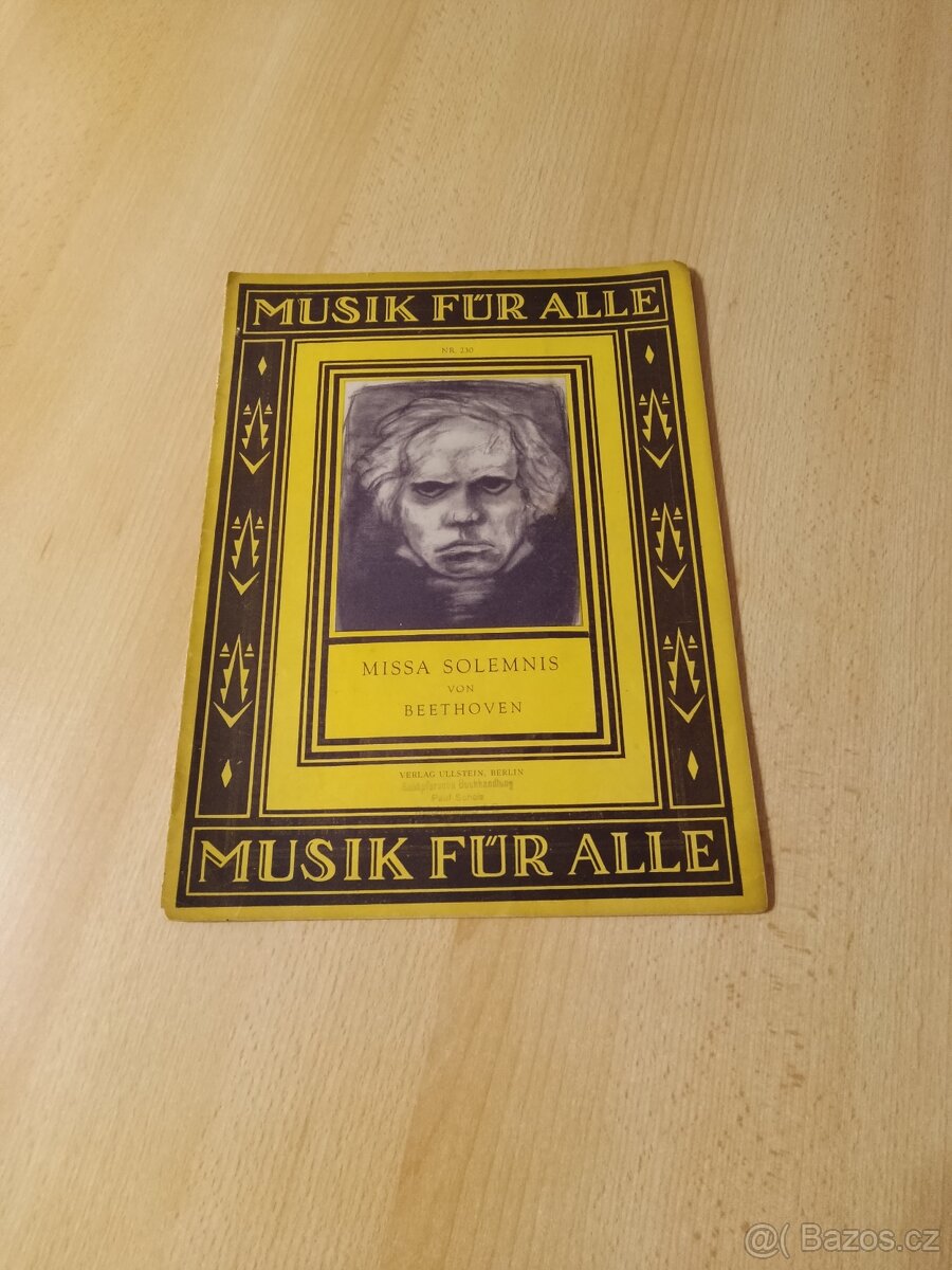 Staré noty, Klavírní školička - 9