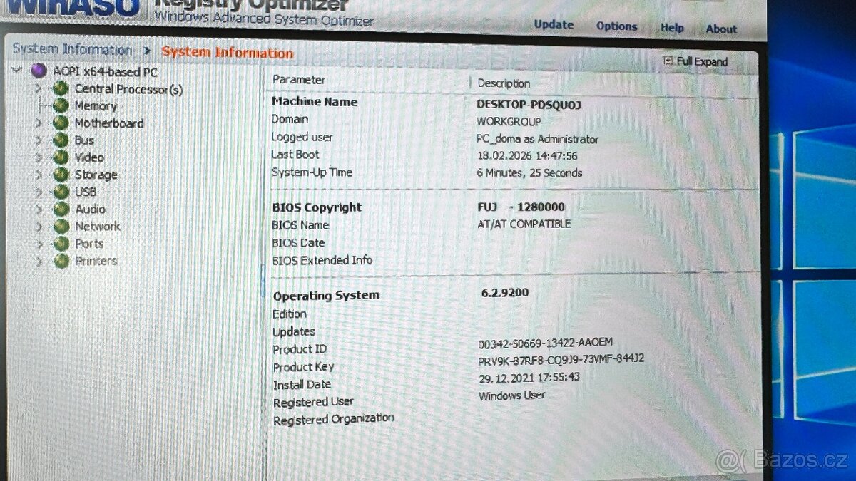 FUJITSU LIFEBOOK E756 s příslušenstvím - 9