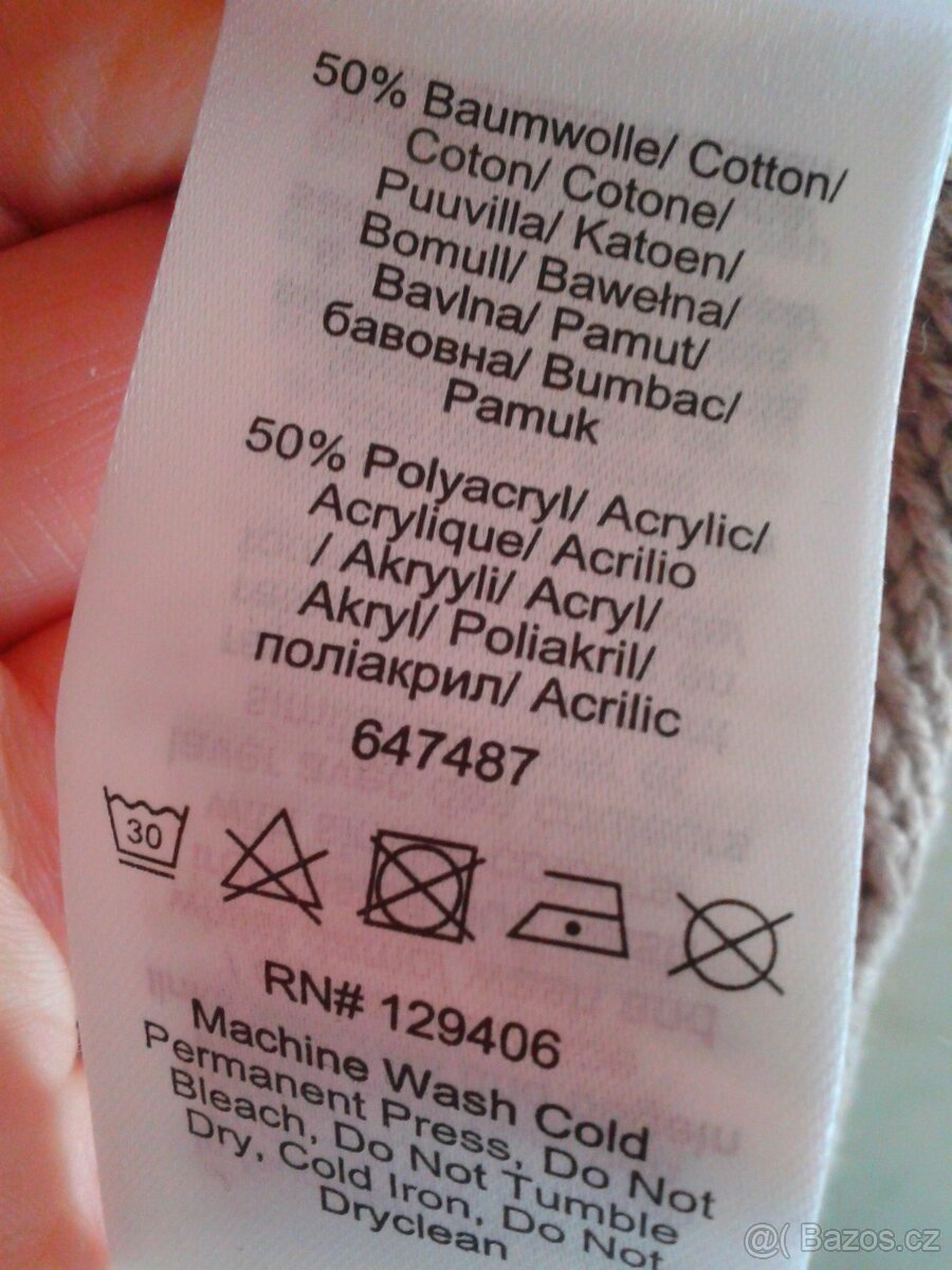 Dlouhý krásný svetr s rolákem 50/54 - 9