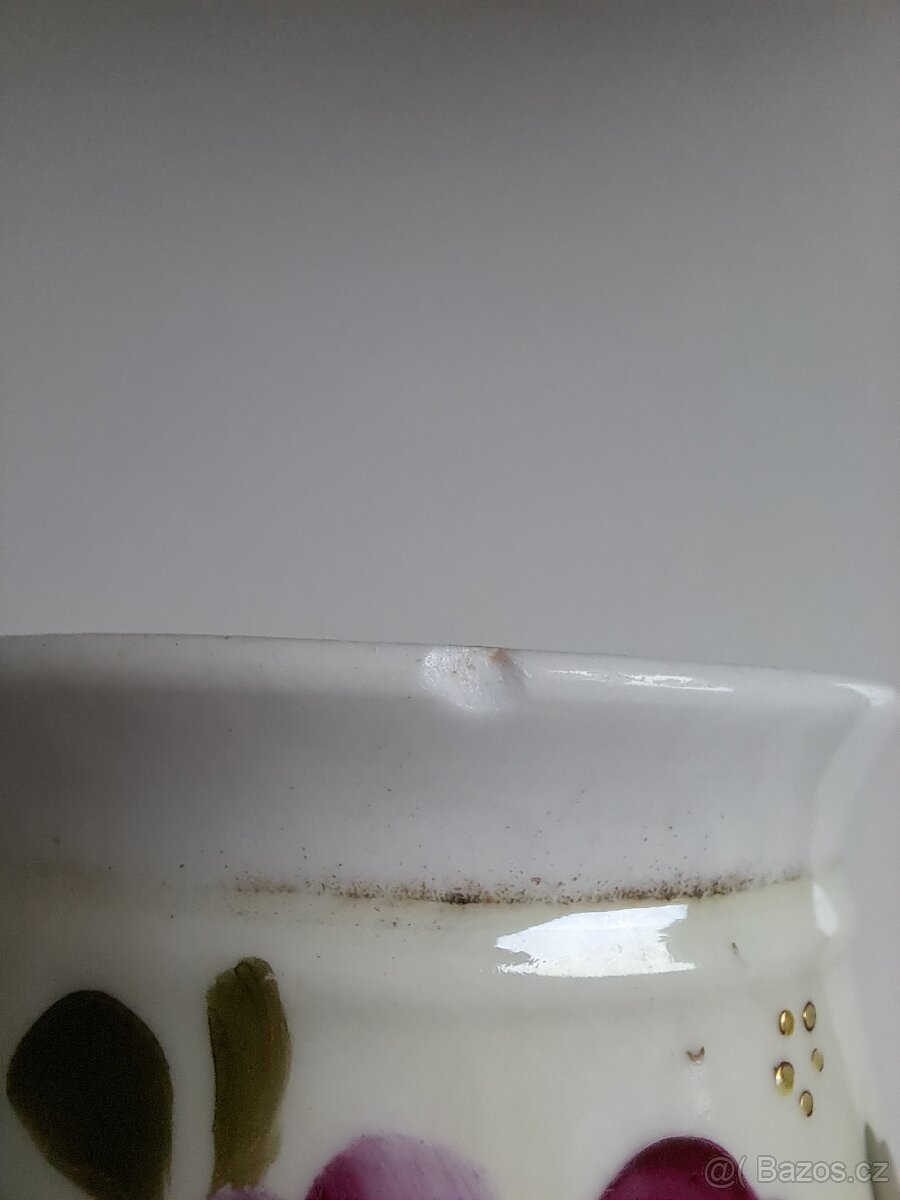 Starožitné hrnečky - mušlák - 9