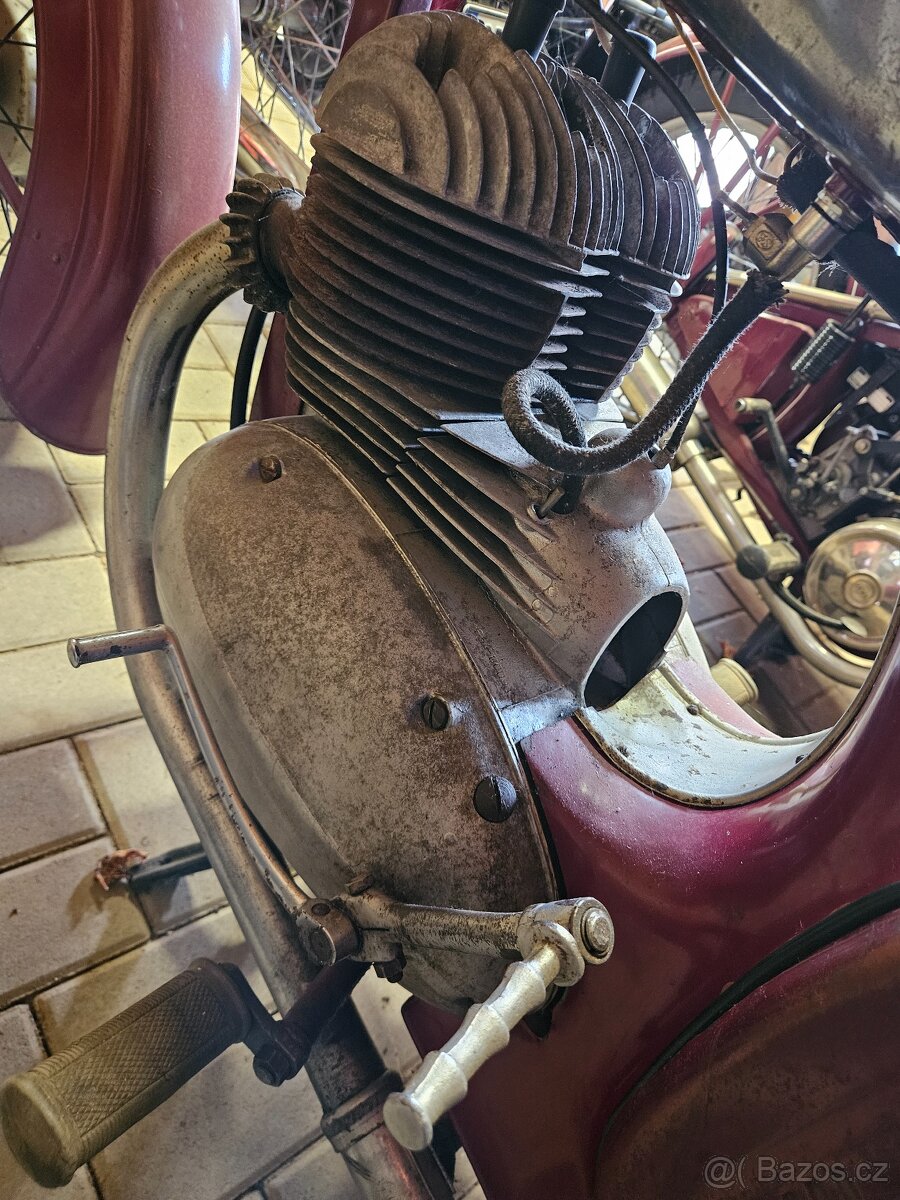 Jawa 350 polbubon 1955 - 9