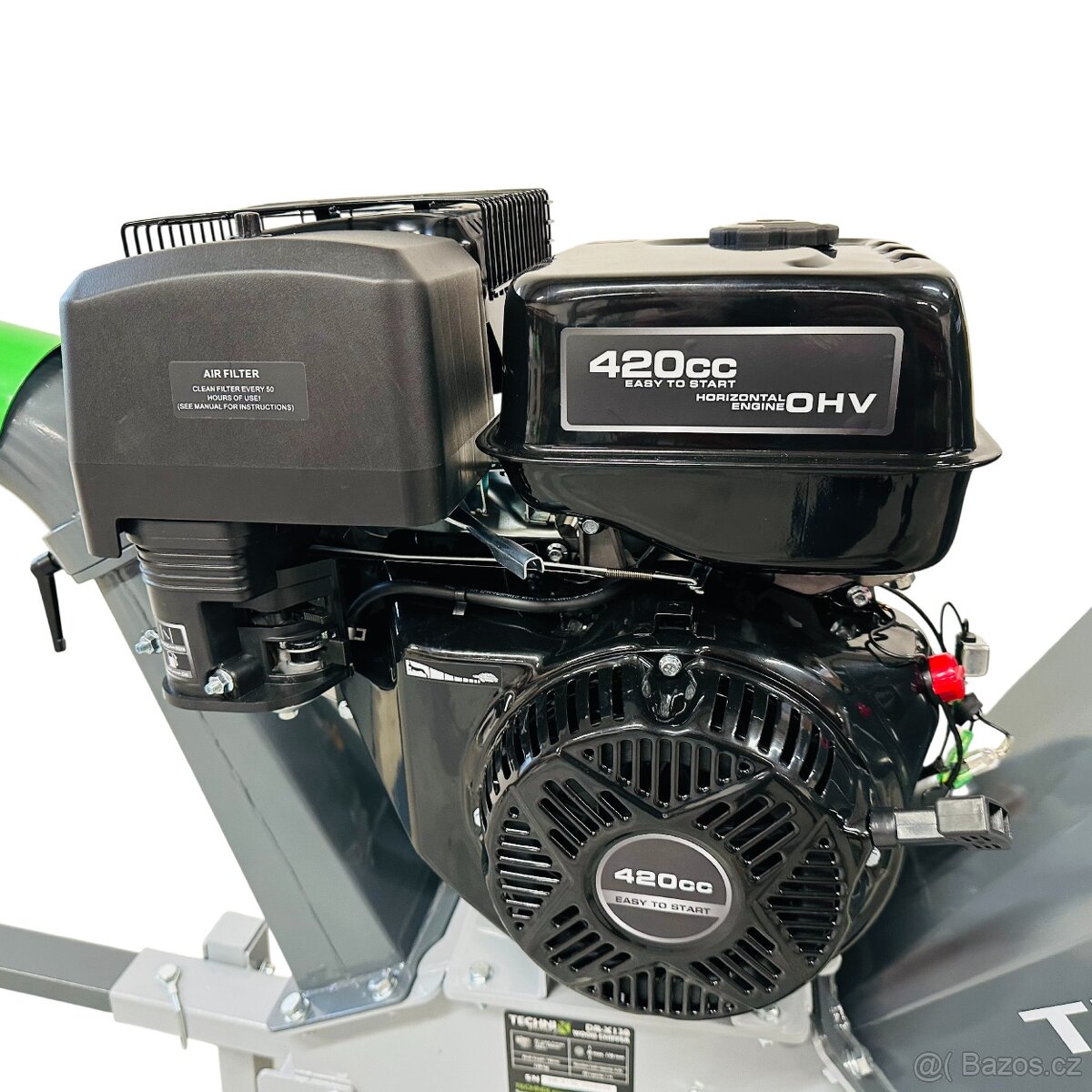 Benzínový drtič větví do 130 mm, DR-X130 - TECHNIX - 9