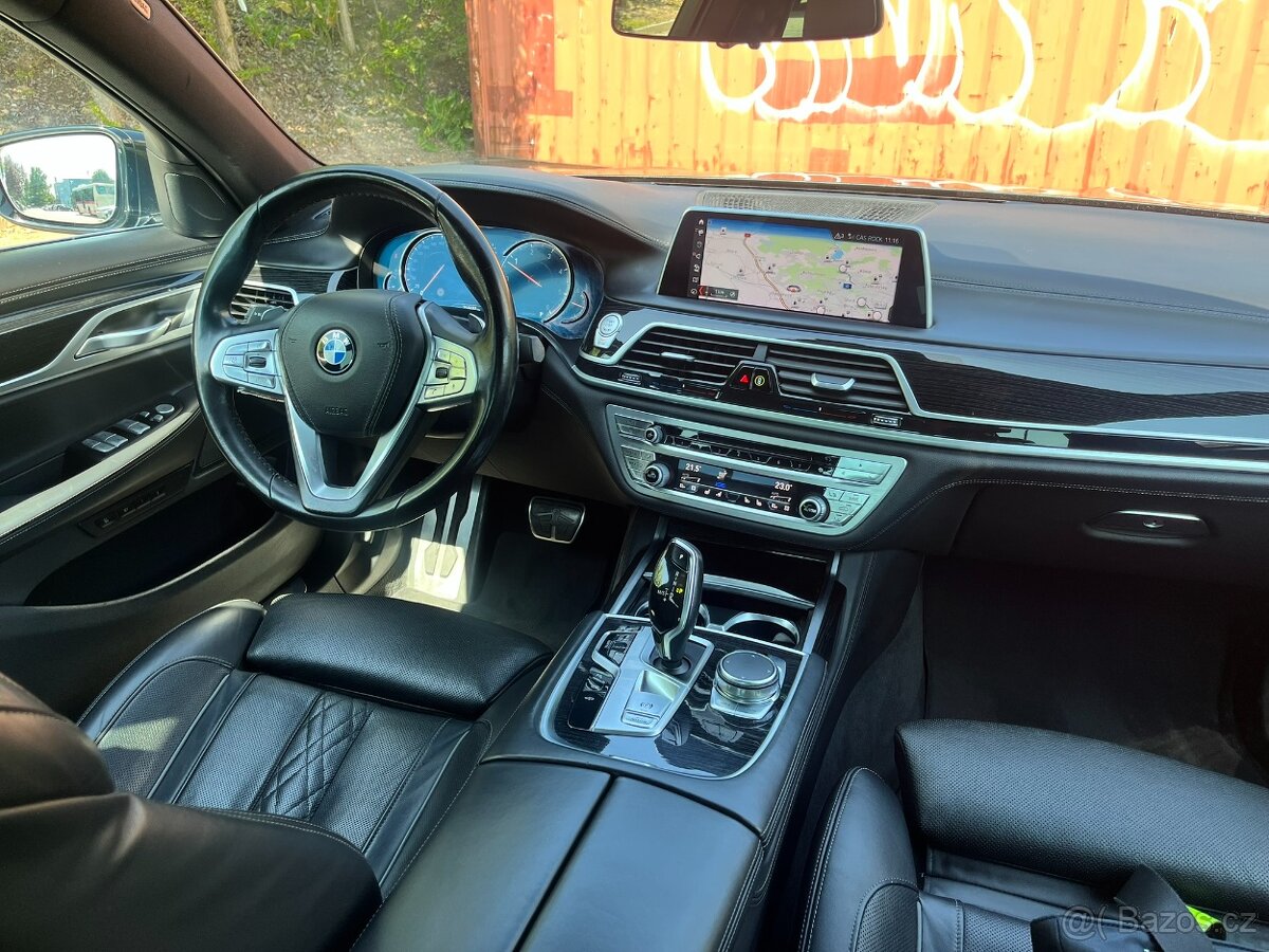 BMW 740 LONG, xDrive, 320k, 2018, 1.MAJ.,ČR, DPH - 9