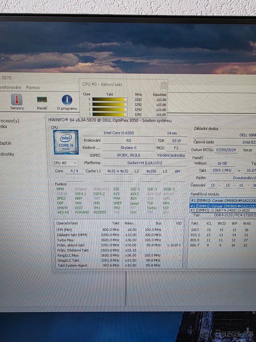 Mini Dell SFF s Intel i5 / 16GB RAM/256ssd - 9