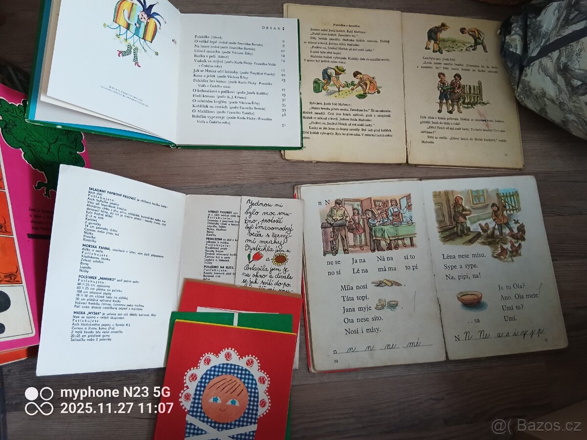 Retro dětské knihy leporela casopisy - 9