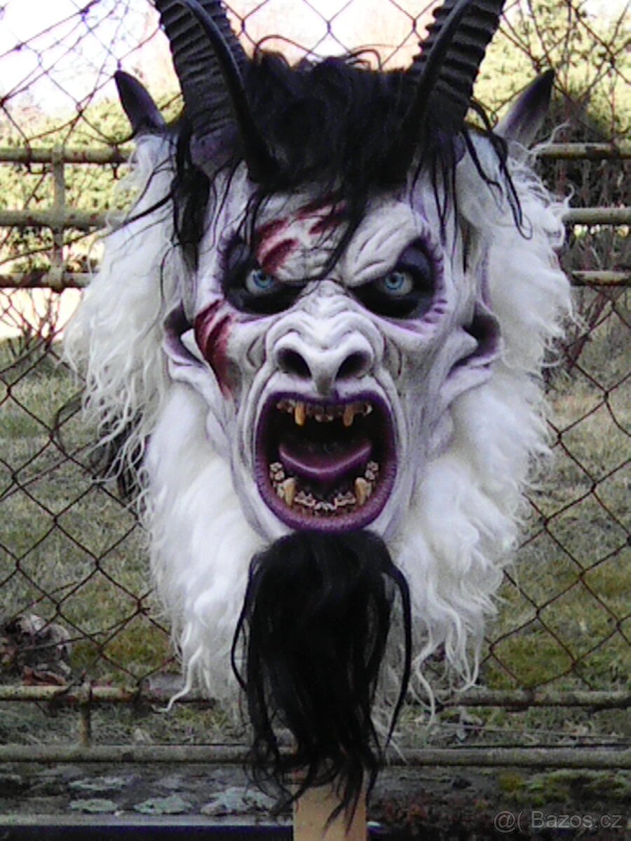 krampus maska DÉMONA - 9
