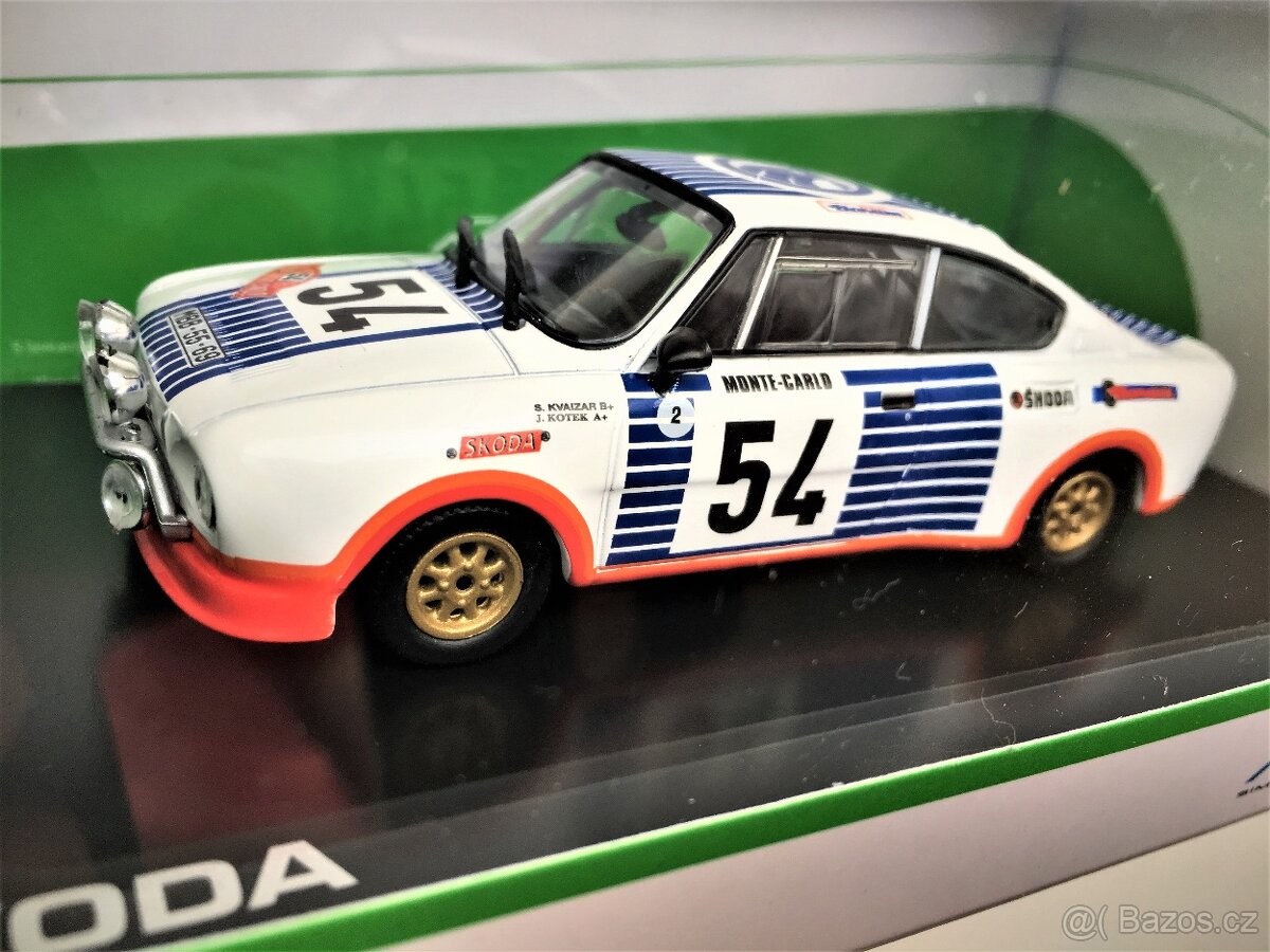 Model ŠKODA 130RS "RMC 1977" č 54 Abrex 1/43 - 9