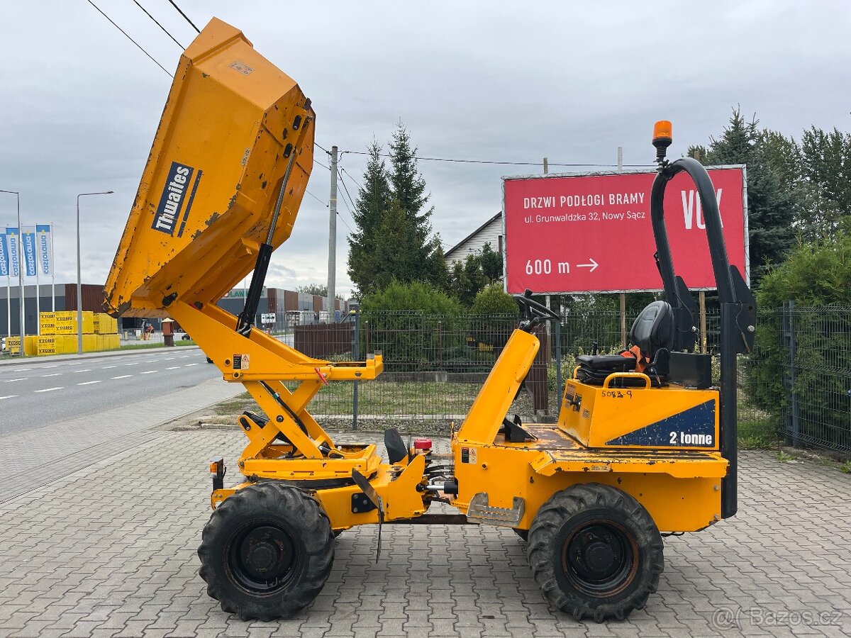Dumper dempr sklápěč Thwaites Mach 471 2 tuny, hydrostatický - 9
