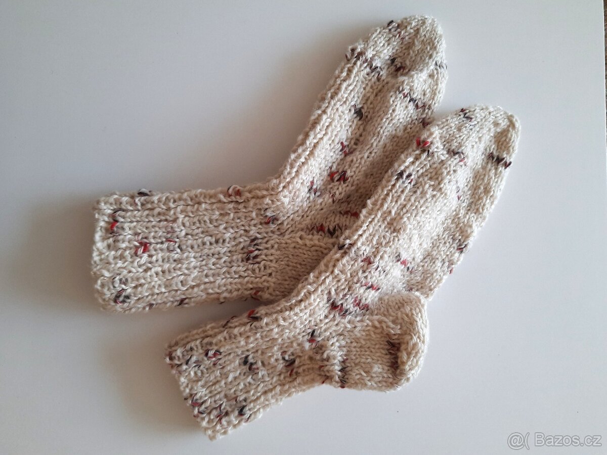 Pletené ponožky vel 38-42 - 9