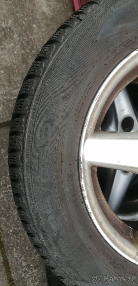 Zimní Alu kola Kia Ceed a další 5x114,3,ET 48, 6,5Jx15H2 - 9