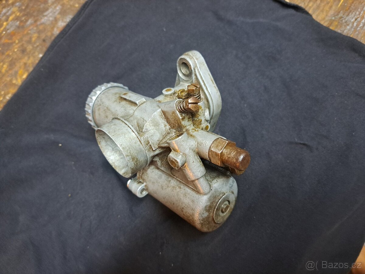 CZ 175 502 prase karburátor Jikov 2924SD11 sytič - 9
