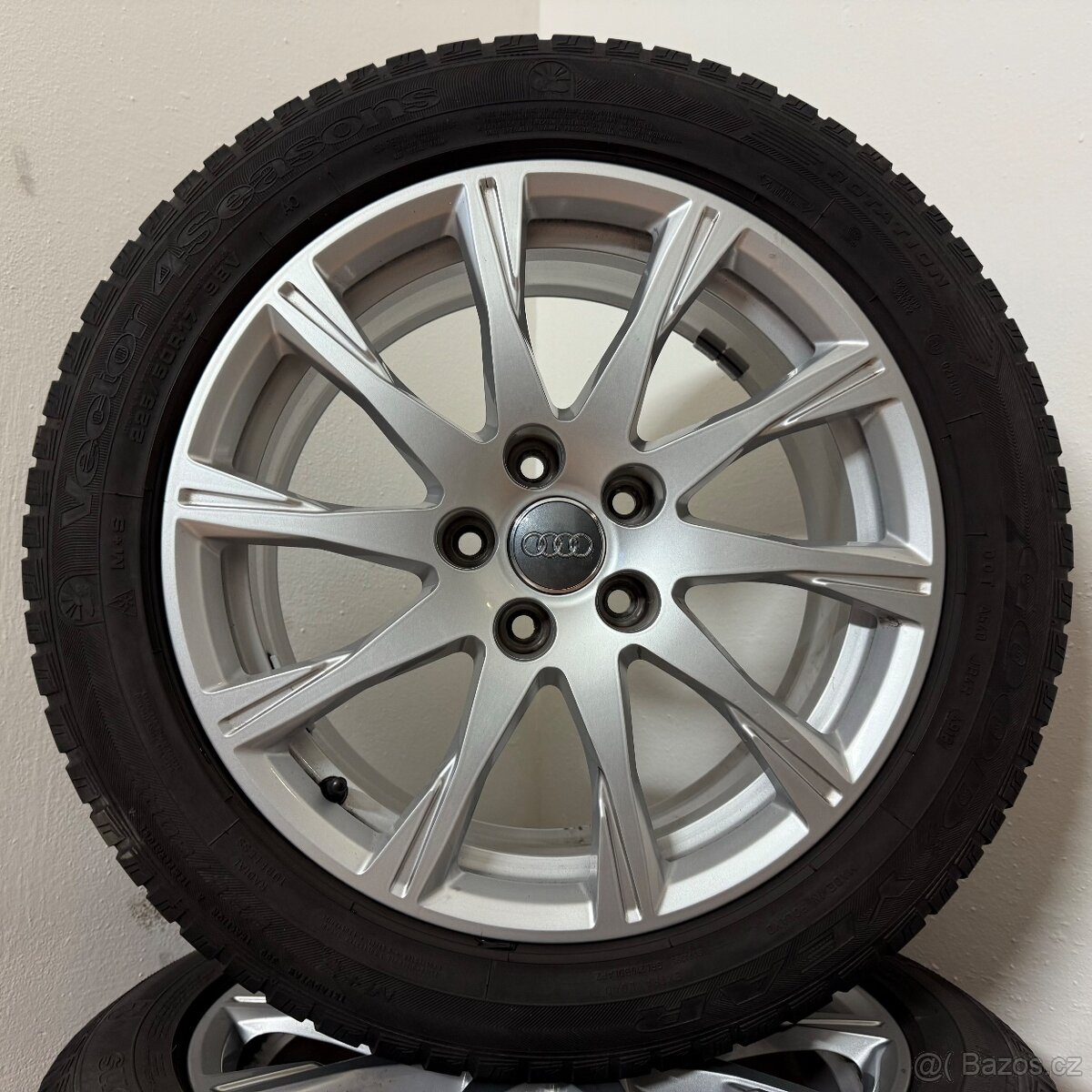 AUDI A4 B9 5x112 R17 ET38+CELOROČNÍ 225/50R17 5mm - 9