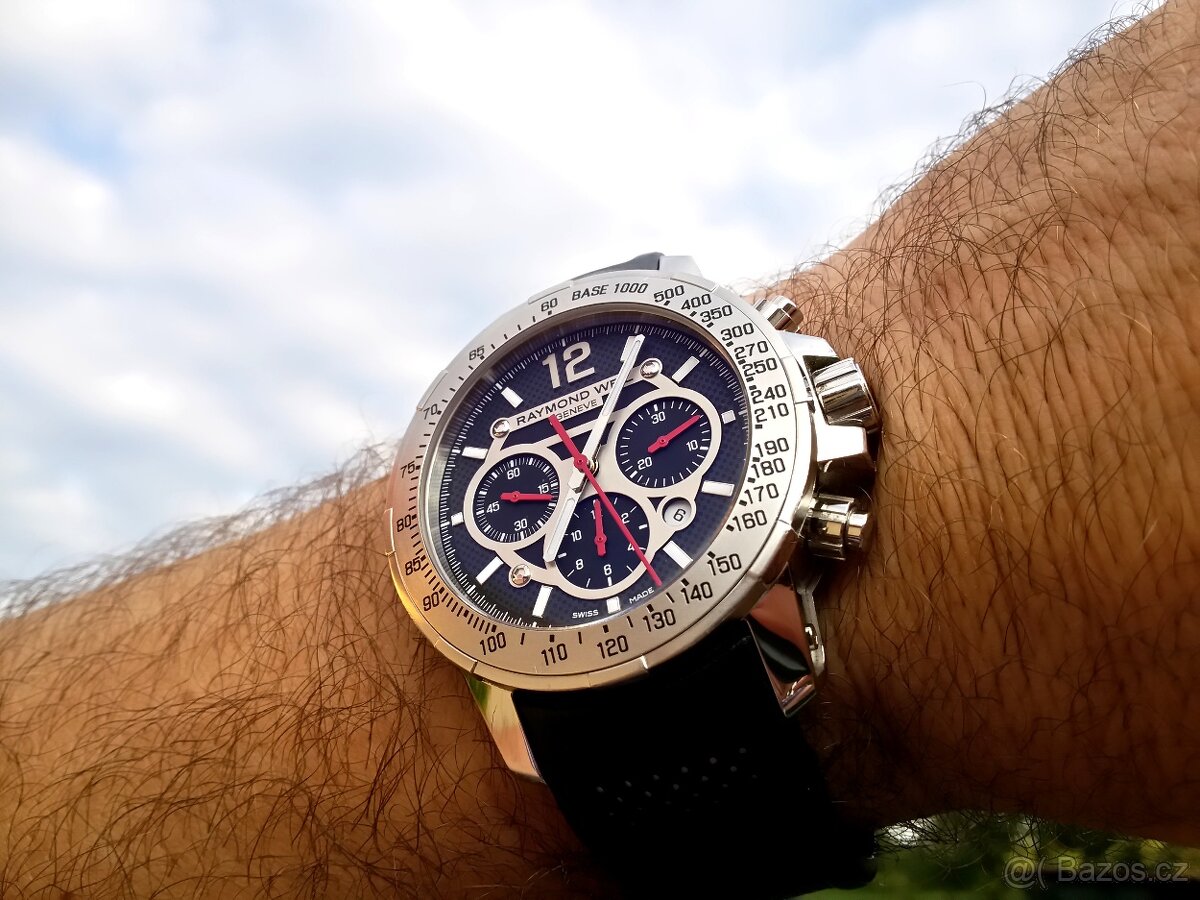 RAYMOND WEIL, model NABUCCO, originál hodinky, výborný stav - 9