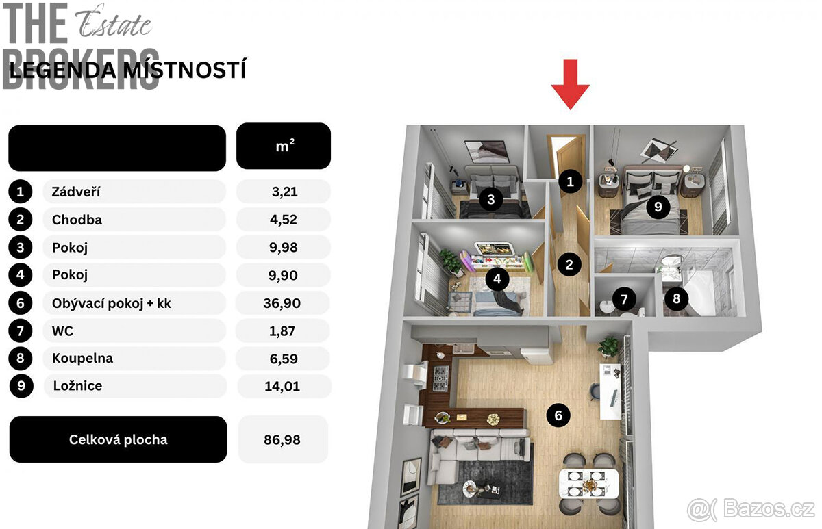 Prodej rodinného domu - Záříčany - 9