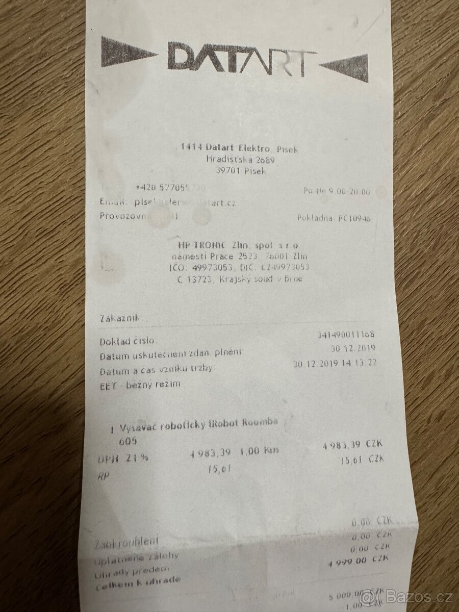 Robotický vysavač iRobot roomba 605 - 9