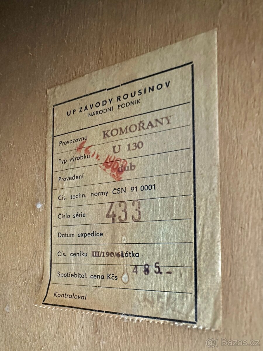 Skříň UP Závody Rousínov - 9