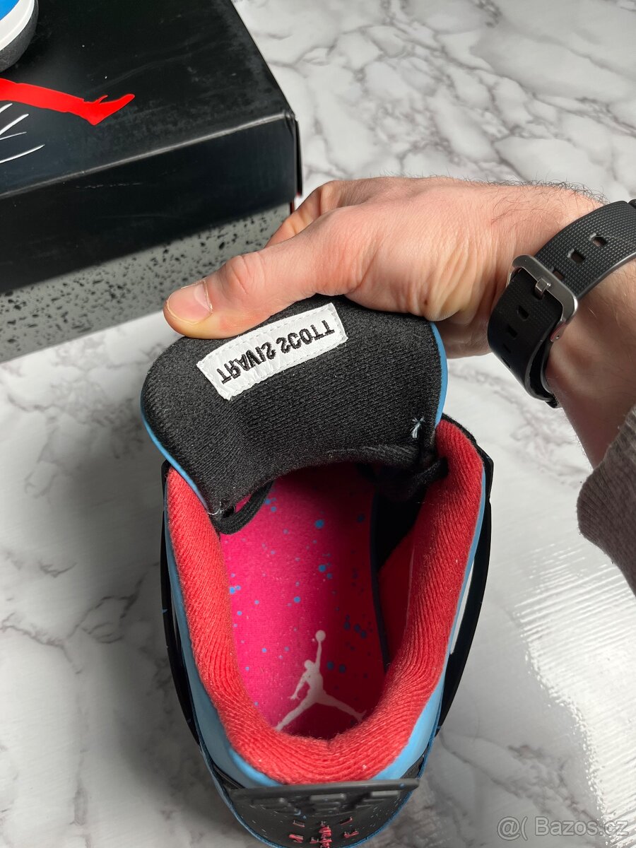 Nike Air Jordan 4 blue Travis Scott 44.5 EU - 9