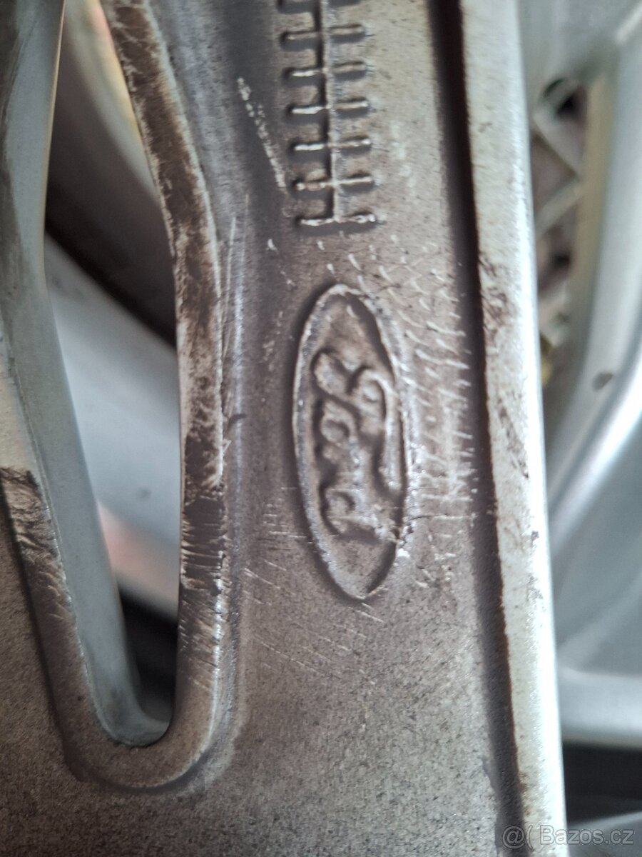 Alu kola 17" orig Ford + sada matek - 9