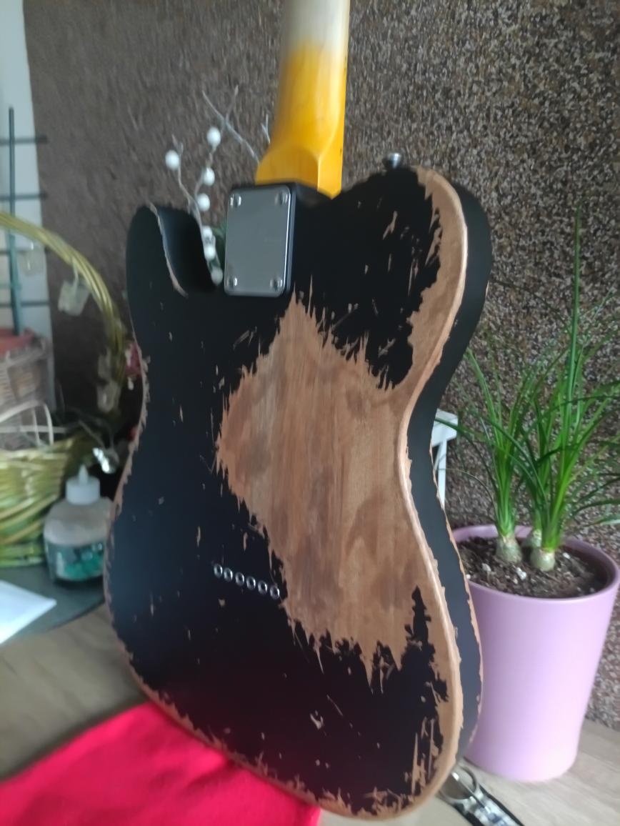 Elektrická kytara telecaster relic - 9