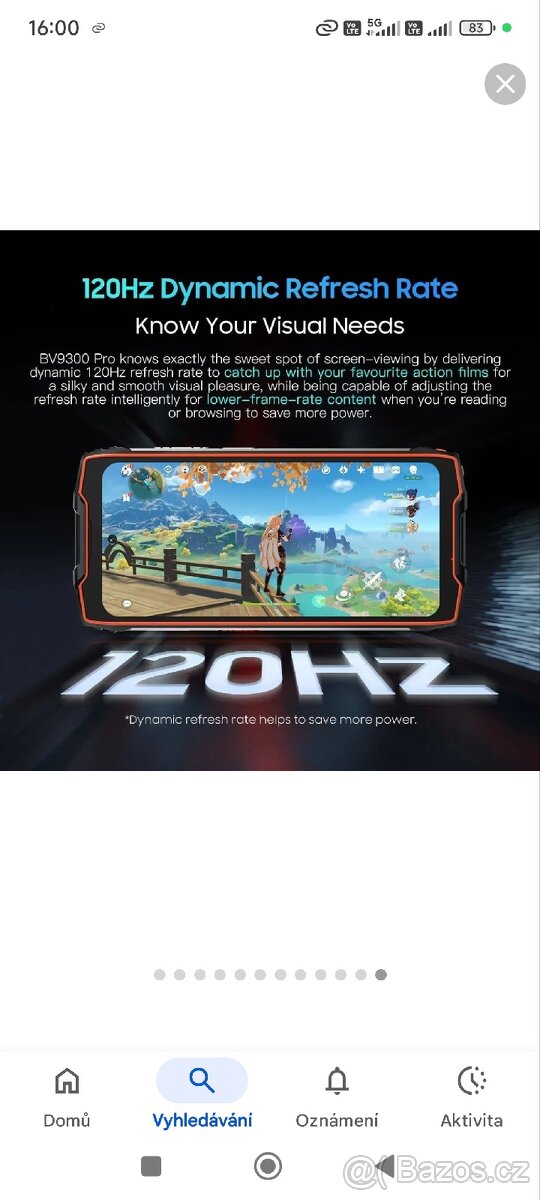 Odolný telefon Blackview BV9300 Pro - 9