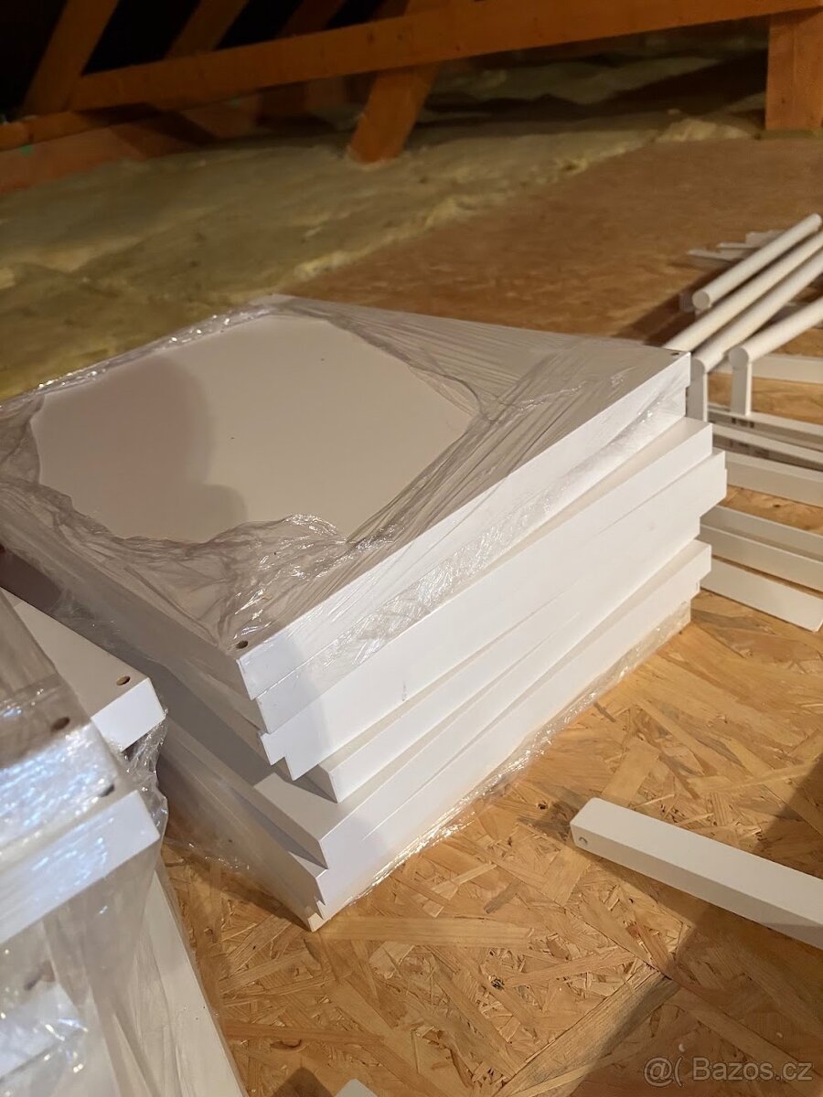 Šatna - regály Ikea Elvarli - 9