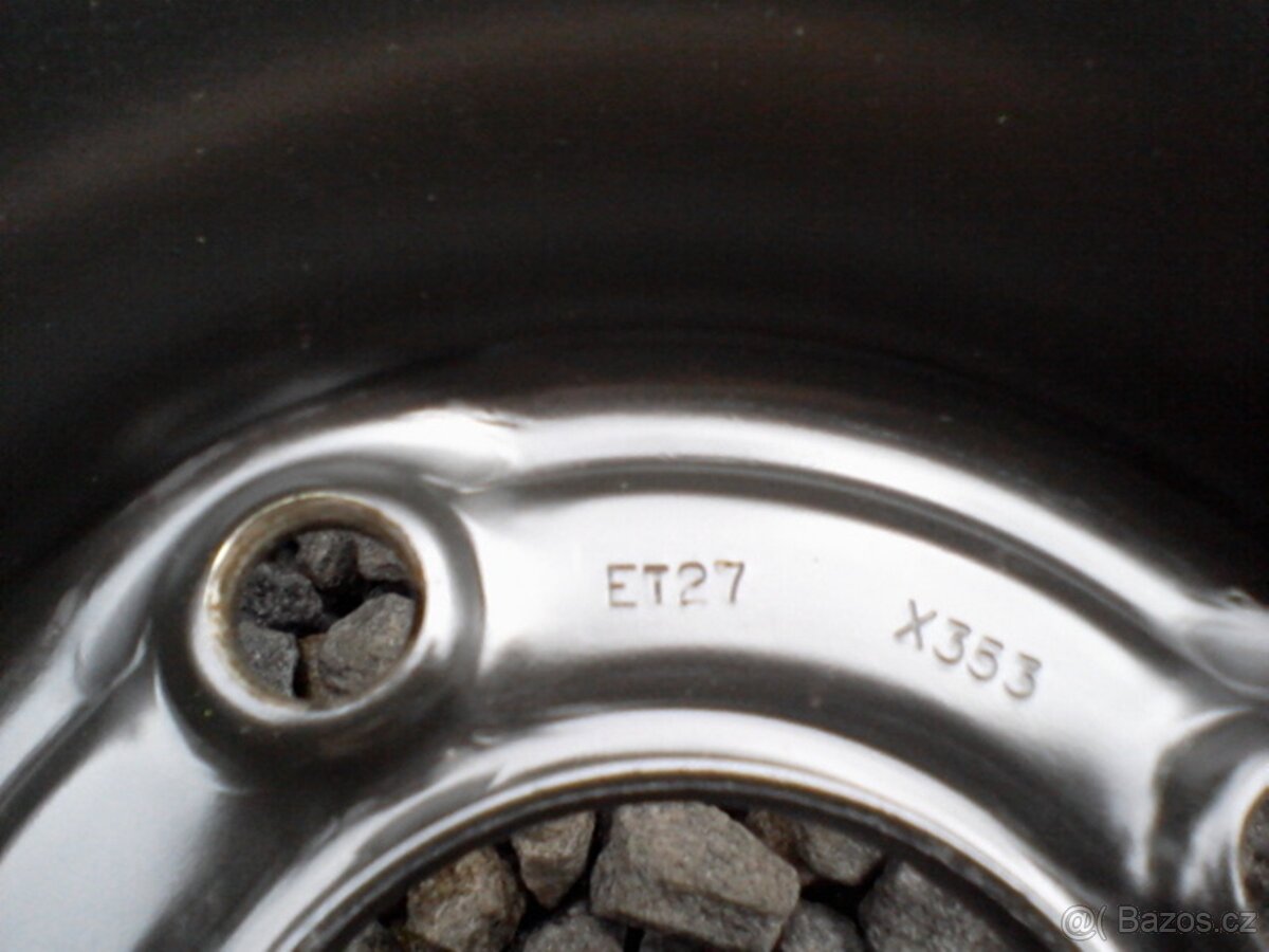 15 plechové disky Peugeot 206,307,1007,Citroen C2,C3,C4 - 9