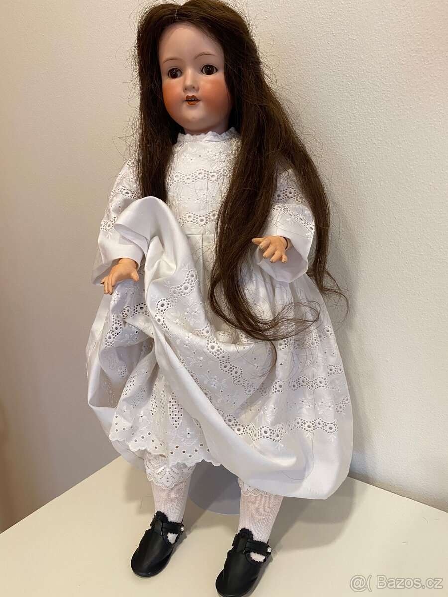 Starožitná německá panenka Armand Marseille - 9