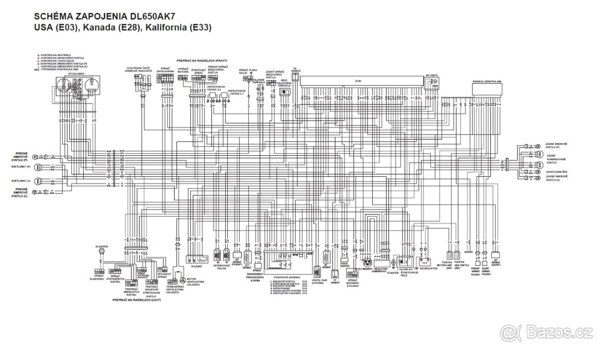 SUZUKI DL650 2004-2009 servisny manual - 9