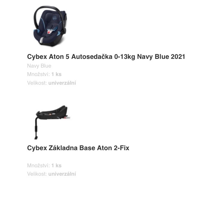 Cybex Aton 5 - 9
