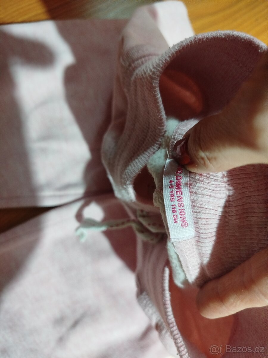 5x dívčí tepláky vel 98-110 - 9