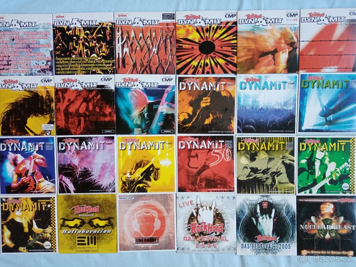 Orig.CD rock a pop (posetky- i nerozdelane) od 19Kč - 9