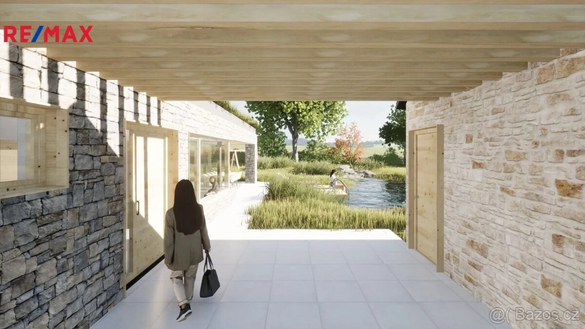 Prodej stavebního pozemku s projektem, 2116m², Děčín-Dobrná - 9