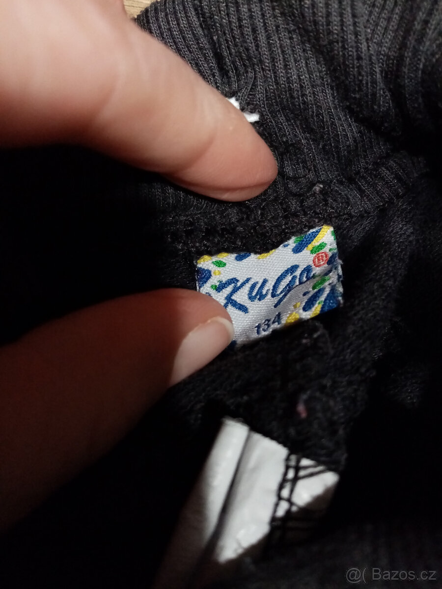 3x tepláky vel. 128/134 - 9