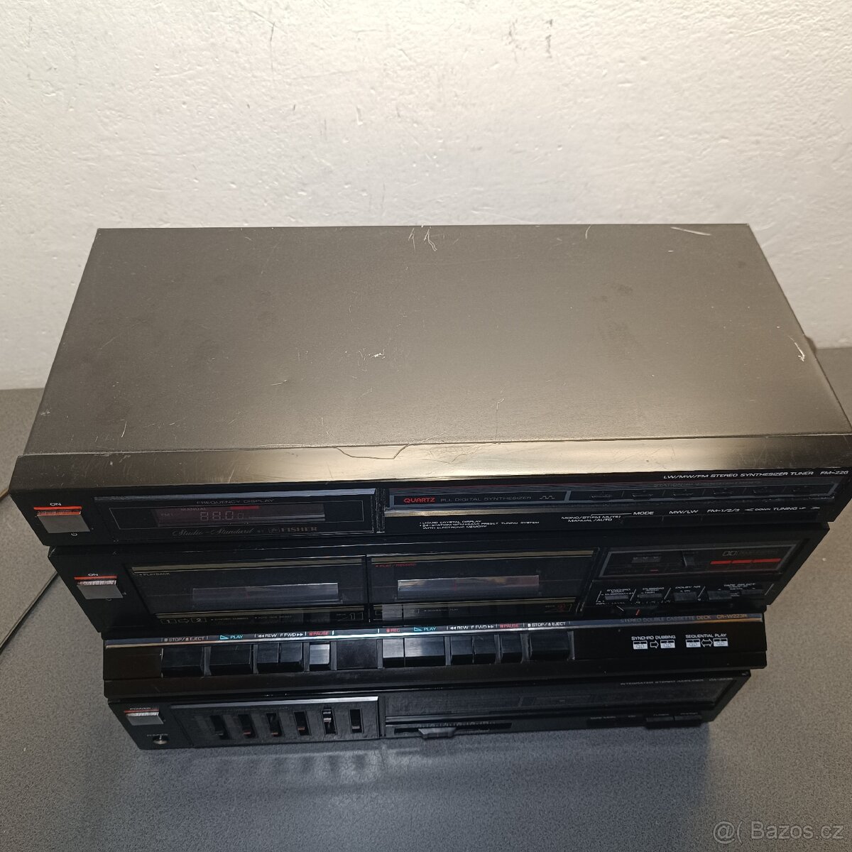 FISHER CA-223R +tuner a kazeta - 9