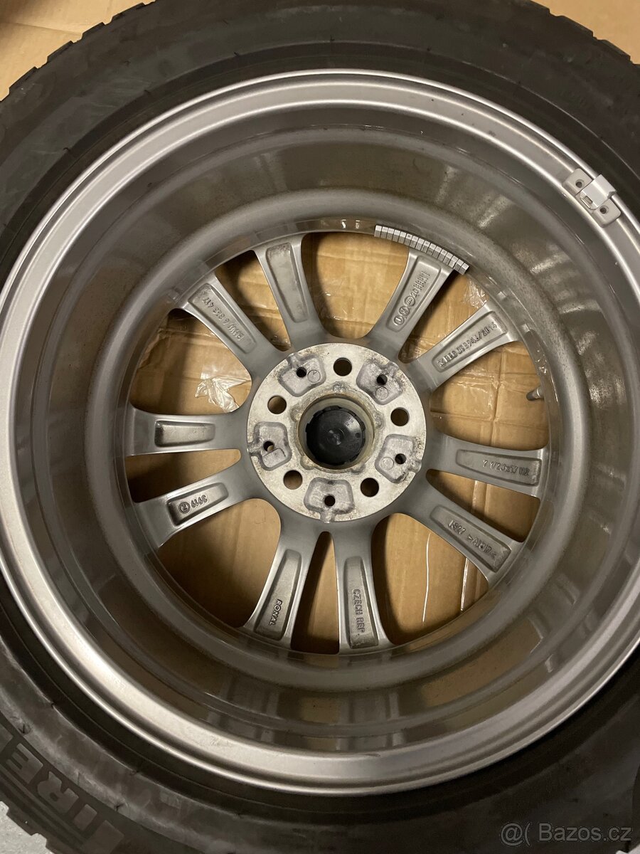 Orig zimni alu BMW 5 G30 G31 styling 631 225/55/17 - 9