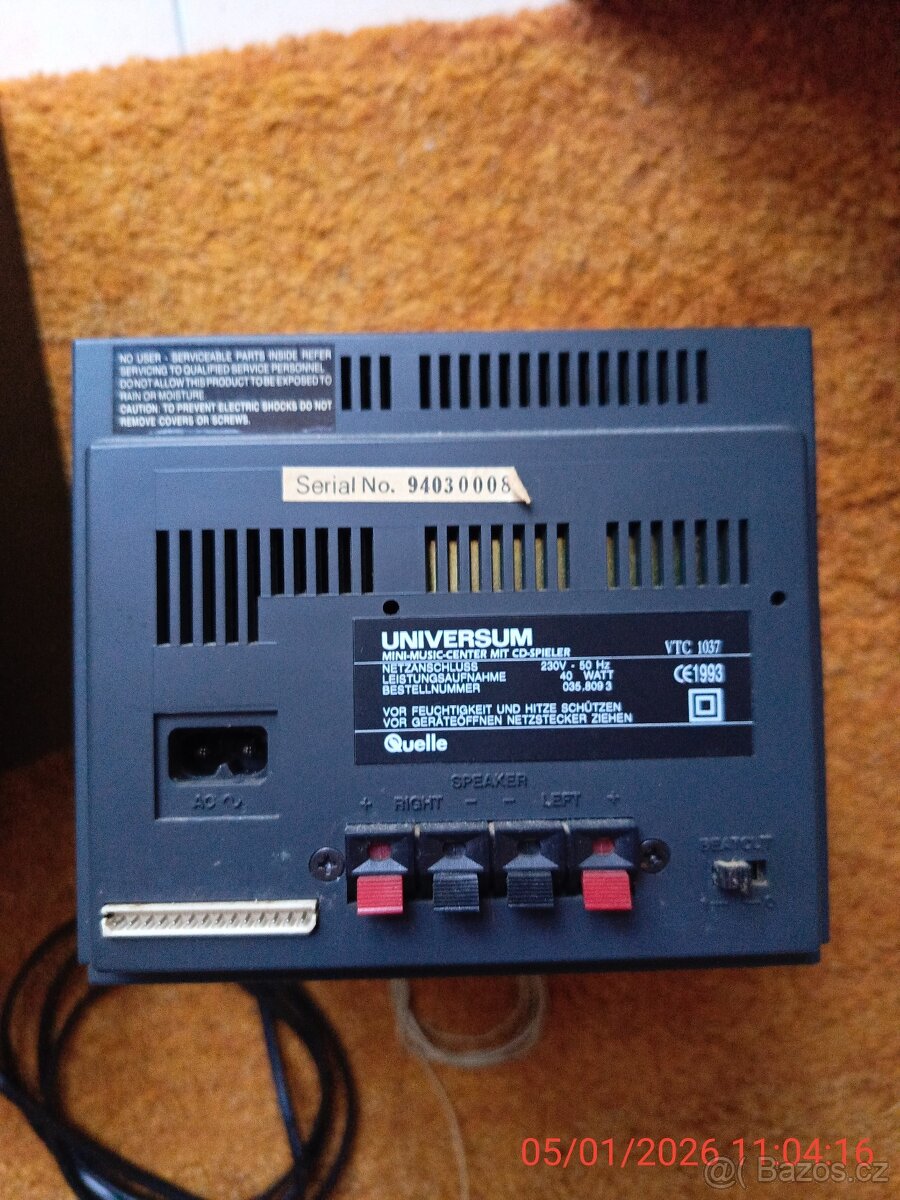 Mini HiFi systém. - 9