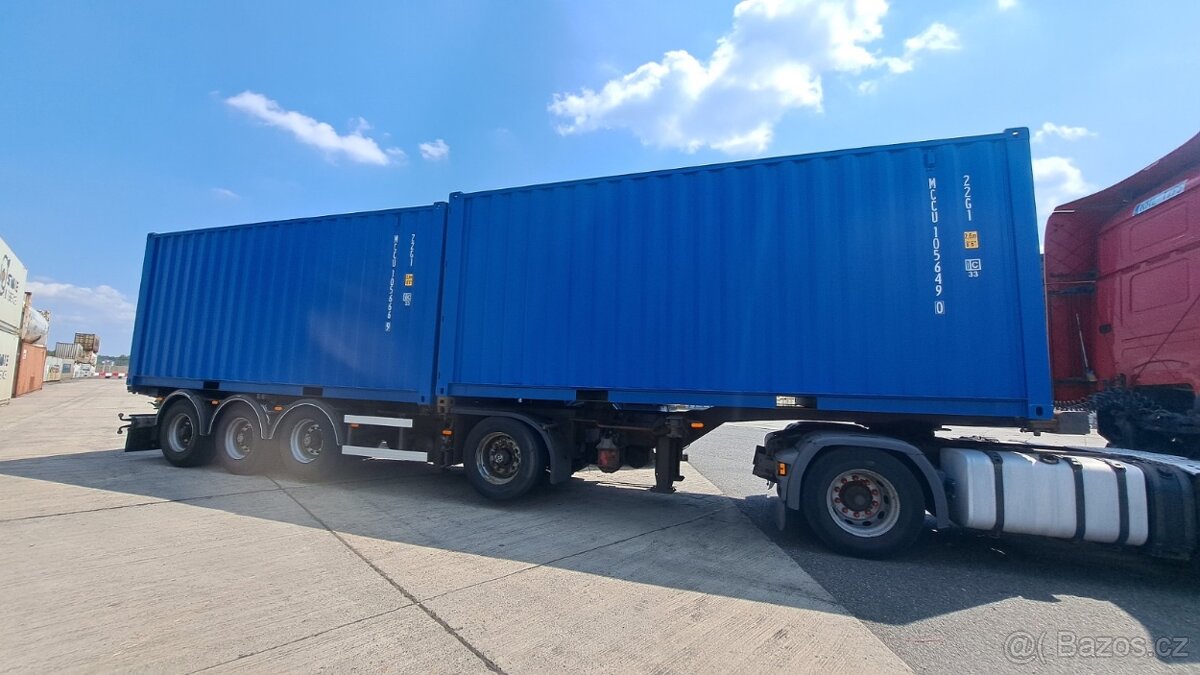 Nový lodní kontejner rv 2024 one way dv 20“ HC 40" - 9