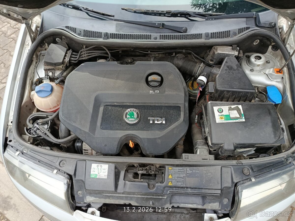 Škoda Fabia Combi 1.9TDI 74kw, r.v. 2004 - 9