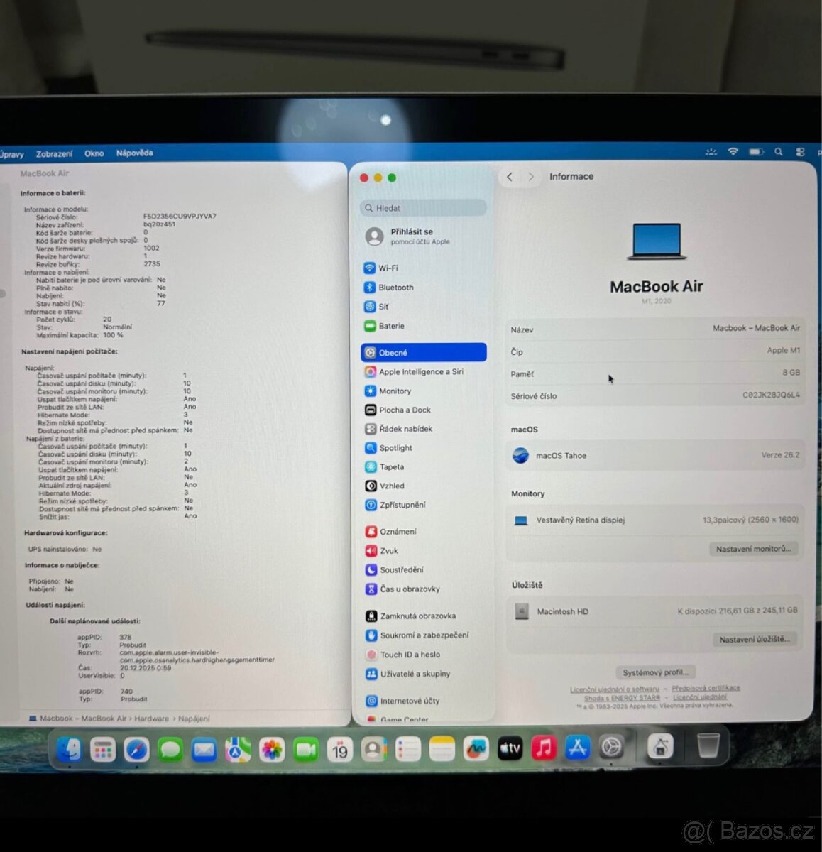 MacBook Air M1 (2020) – 8GB / 256GB / Space Grey – TOP stav - 9