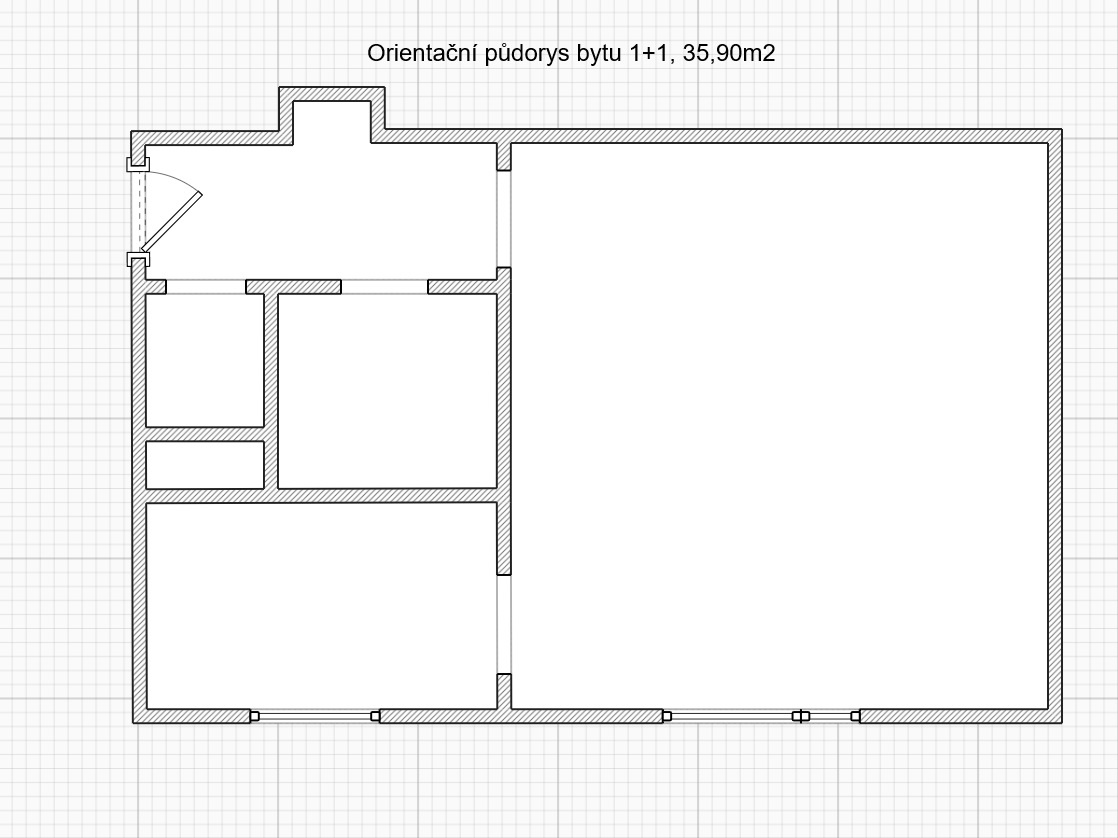 Prodej bytu 1+1, 36 m², ul. U Střelnice, Opava - 9