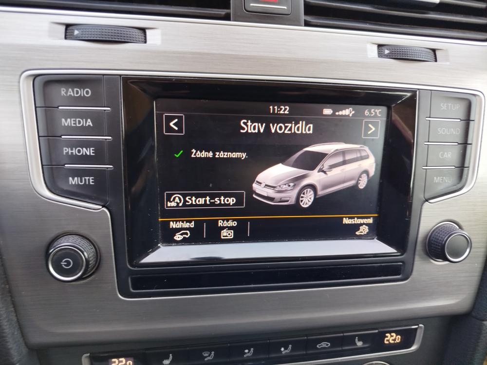 VW Golf 7 combi 1.6 TDI 77 kW 12/2013 - 9