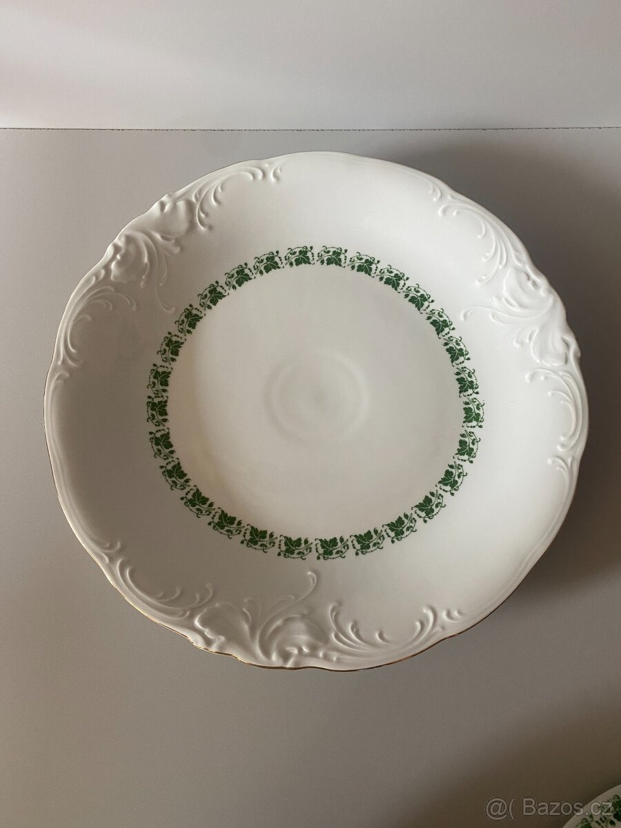 polévková mísa stará mísa na polévku porcelán starý servis - 9