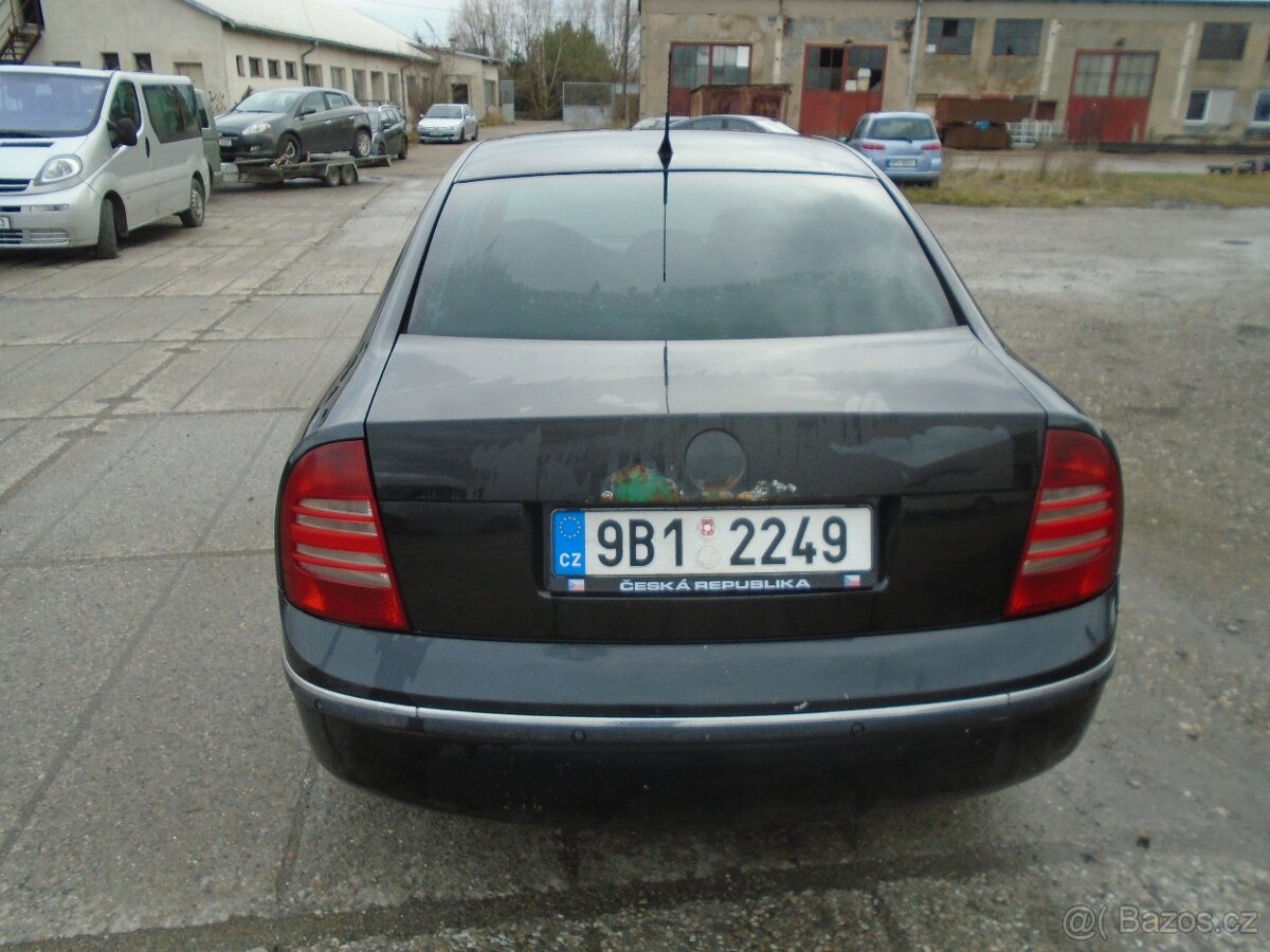 ŠKODA SUPERB 2,5TDi120kw,r.v.2004,ELEGANCE,ŠÍBR,XENONY,KŮŽE - 9